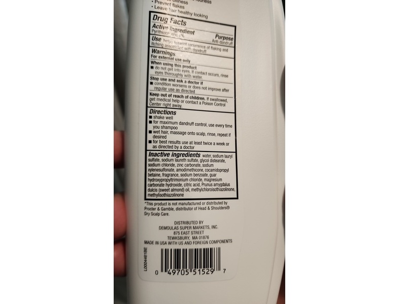 Market Basket Dandruff Shampoo, 14.2 fl oz/420 mL
