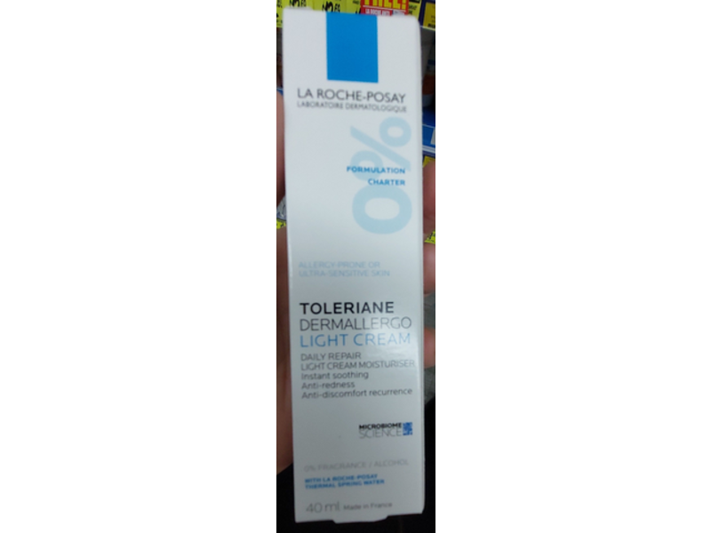 La Roche-Posay Toleriane Dermallergo Light Cream, 40 mL