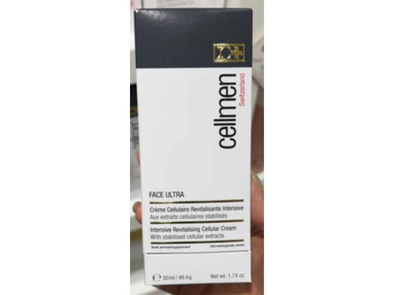 Cellcosmet Cellmen Face Ultra Face Cream, 1.74 oz/50 mL
