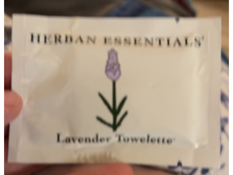 Herban Essentials Towelette, Lavender