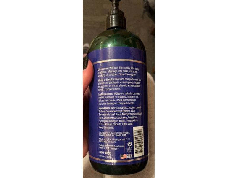 Difeel Biotin Pro-Growth Shampoo, 33.8 oz/1 L