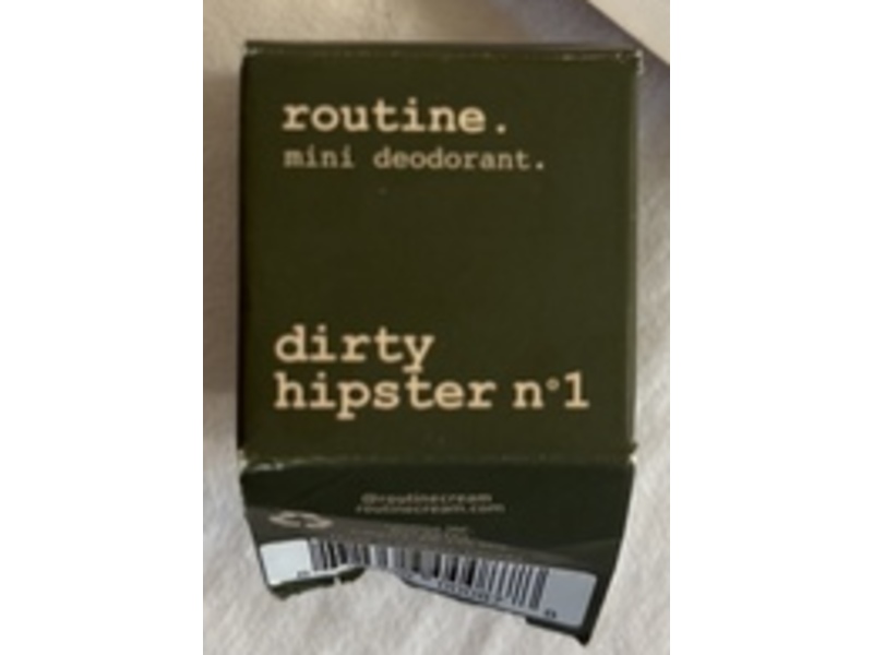 Routine Mini Deodorant, Dirty Hipster, 5 g