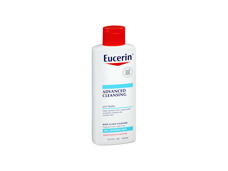 Eucerin Advanced Cleansing Body & Face Cleanser, 16.9 oz Ingredients