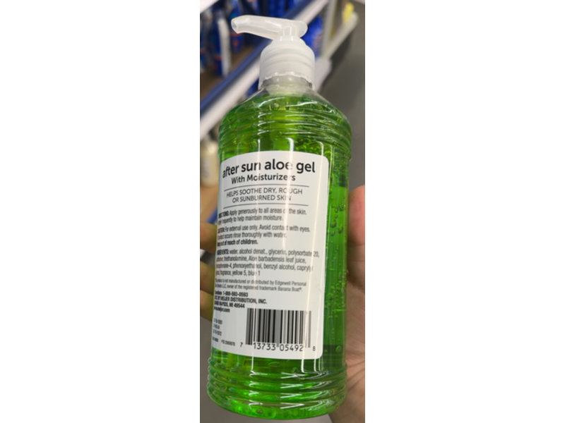 Meijer After Sun Aloe Gel, Moisturizers, 16 fl oz/473 mL