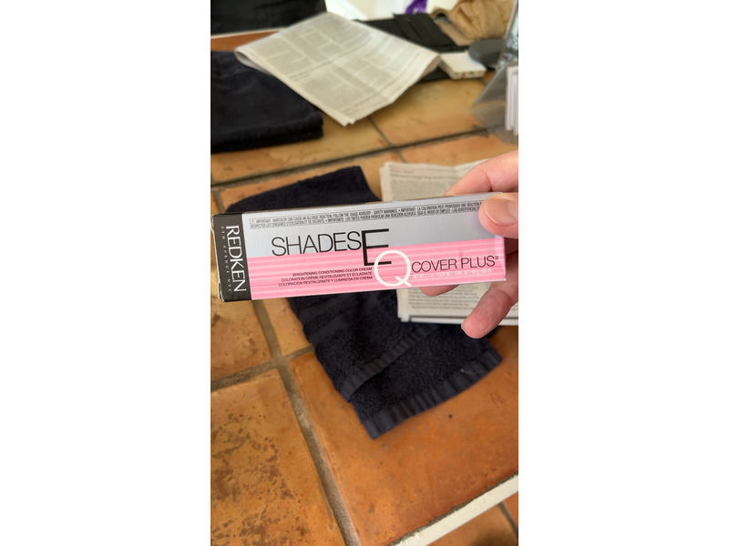 Redken Shades EQ Cover Plus Cream, 8wm Warm Mocha, 2.1 oz/60 g