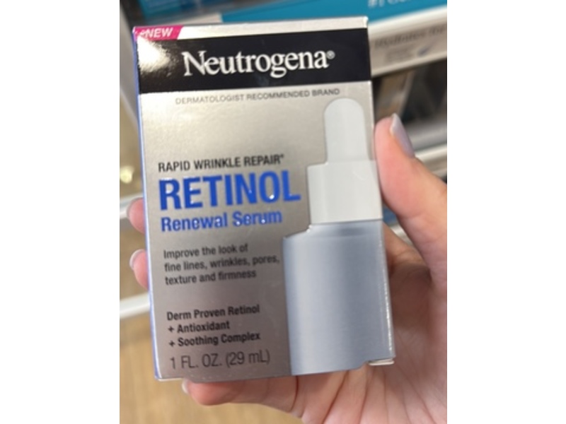 Neutrogena Rapid Wrinkle Repair Retinol Renewal Serum, 1 fl oz/29 mL
