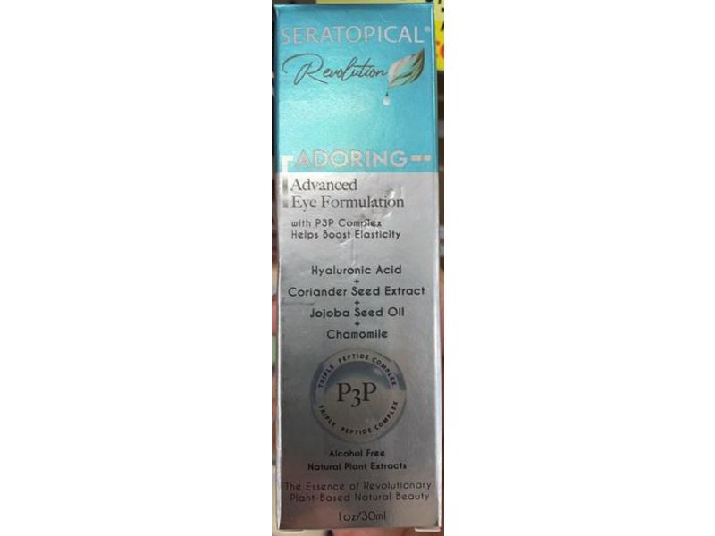 Seratopical Revolution Adoring Eye Firming Serum, Triple Peptide Complex, 1 fl oz/30 mL