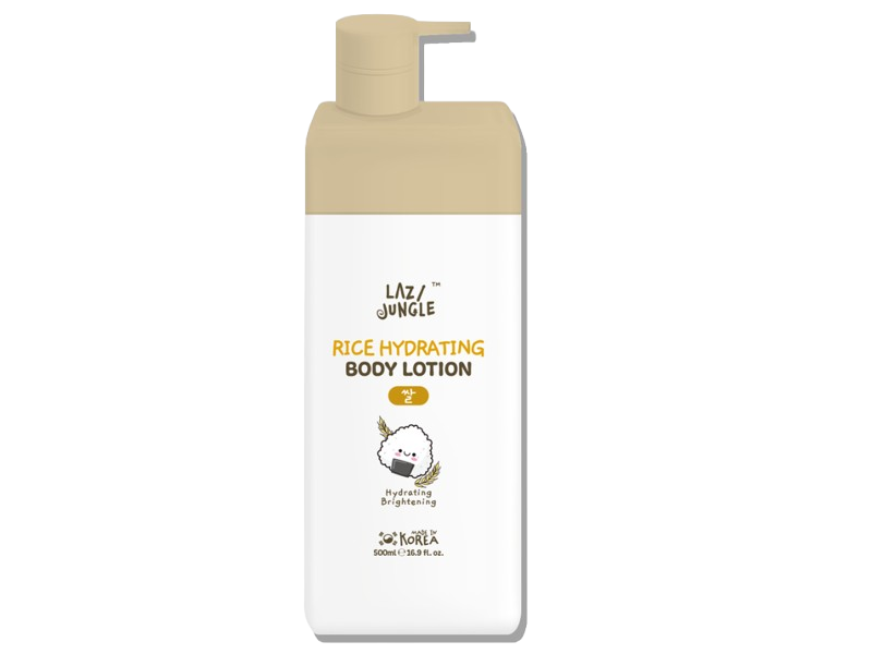 Lazy Jungle Rice Hydrating Body Lotion, 16.9 fl oz/500 mL