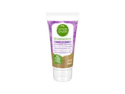 Simple Truth Moisturizer Face, Lavender Orange, 2 fl oz