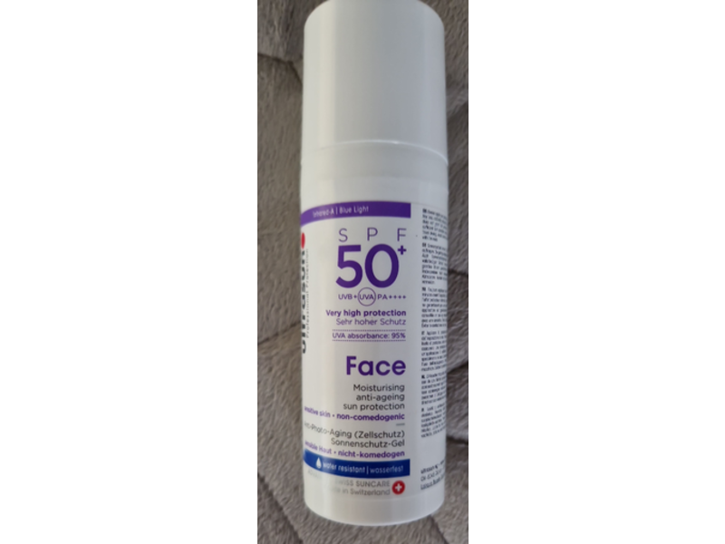 Ultrasun Face Moisturizing Anti-Ageing Sun Protection Cream, SPF 50+, 50 mL