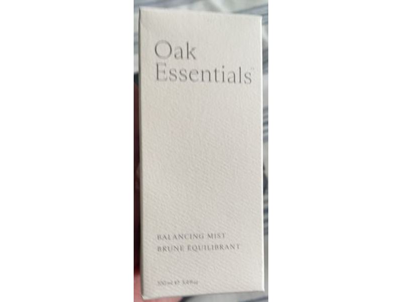 Oak Essentials Balancing Mist, 3.4 fl oz/100 mL