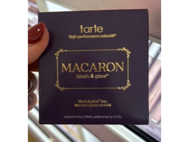 Tarte Macaron Blush & Glow Duo, Pink Champagne, 0.17 oz/5 g