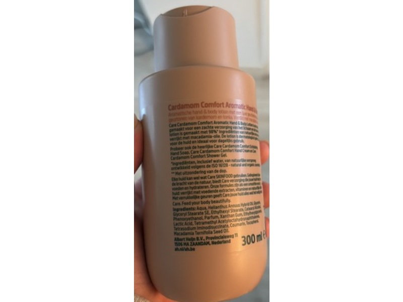 Albert Heijn Care Aromatic Hand & Body Lotion, Cardamom Comfort, 300 mL