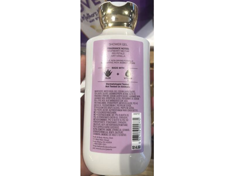 Bath & Body Works Butterfly Shower Gel, Aloe + Vitamin E, 10 fl oz/295 mL