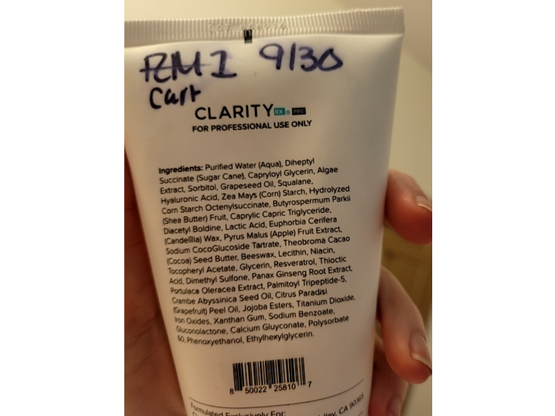 Clarity Rx 4 In 1 Multi-Tasking Transforming Body Cream, Somebody To Love, 4 oz/113 g