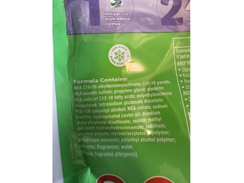 Gain Super Sized Flings Laundry Detergent Pacs, Dewdrop Dream Scent, 18 Loads, 28 oz/799 g