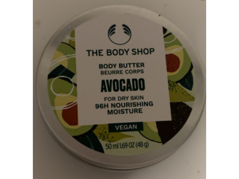 The Body Shop Body Butter, Avocado, 1.69 oz/48 g
