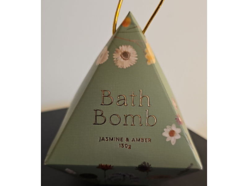 Jasmine & Amber Bath Bomb, 150 g