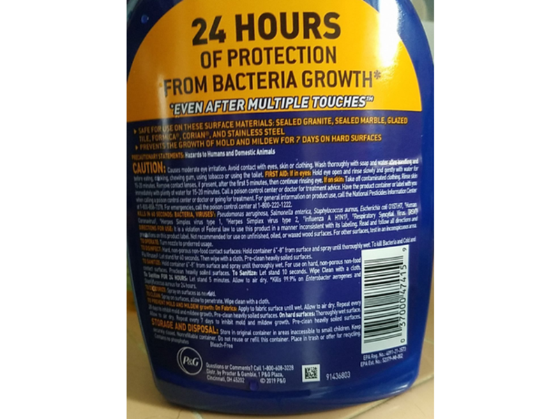 Microban Multi-Purpose Cleaner Spray, Citrus Scent, 32 fl oz/946 mL