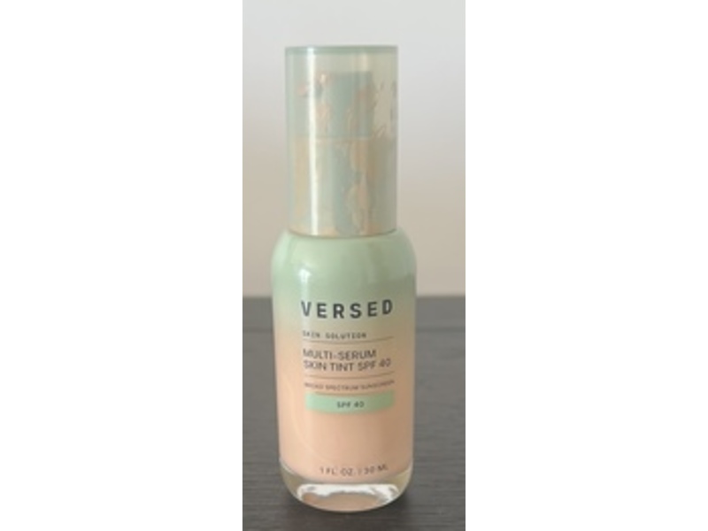 Versed Skin Solution Multi Serum Skin Tint, 5N Light Medium Neutral, SPF 40, 1 fl oz/30 mL