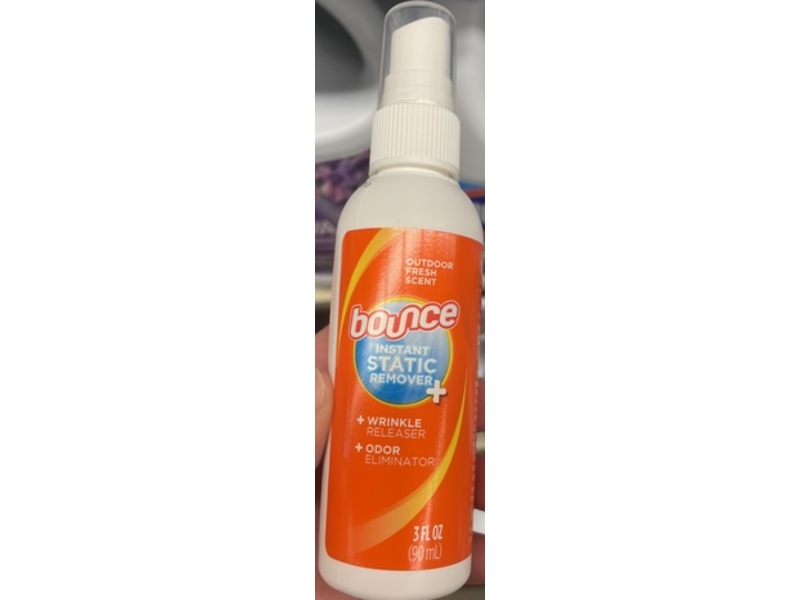 Bounce Instant Static Remover, Outdoor Fresh Scent, 3 fl oz/90 mL