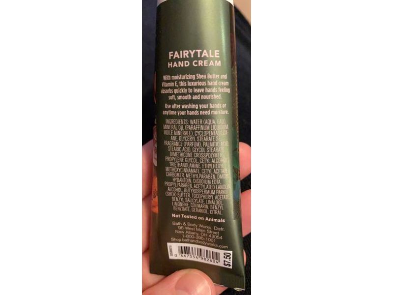 Bath & Body Works Fairytale Shea Butter Hand Cream, 1 fl oz/29 mL