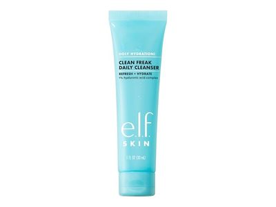 e.l.f. Skin Holy Hydration! Clean Freak Daily Cleanser, 1 fl oz/30 mL