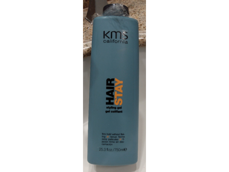 Kms California Hair Stay Styling Gel, 25.3 fl oz/750 mL