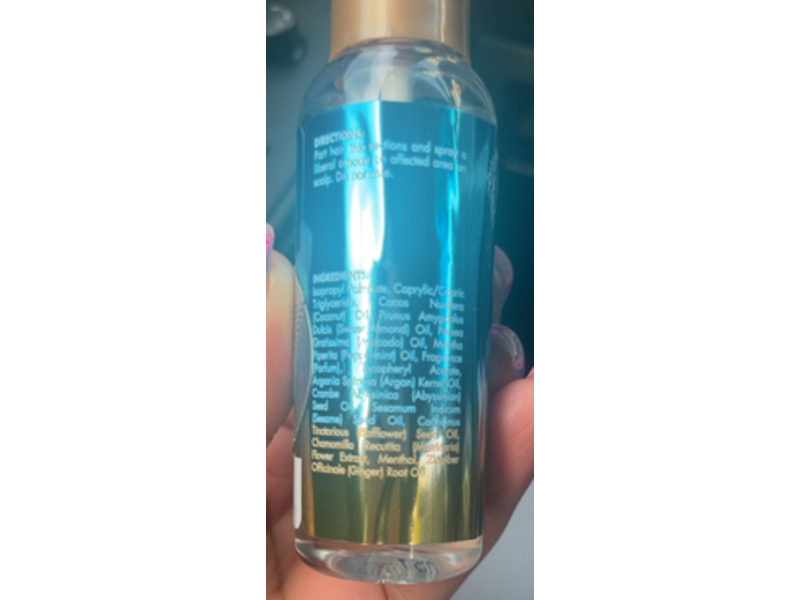 Mielle Organics Moisture Rx Hawaiian Ginger Moisturizing Scalp Treatment, 2 fl oz/60 mL