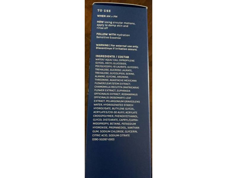 H2O+ Hydration Sensitive Gel Cleanser, 4 fl oz/120 mL