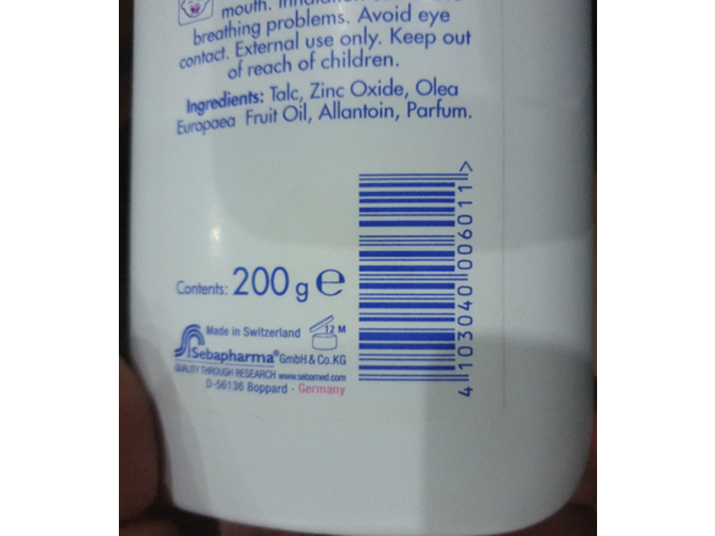 Seba Med Baby Powder, 200 g