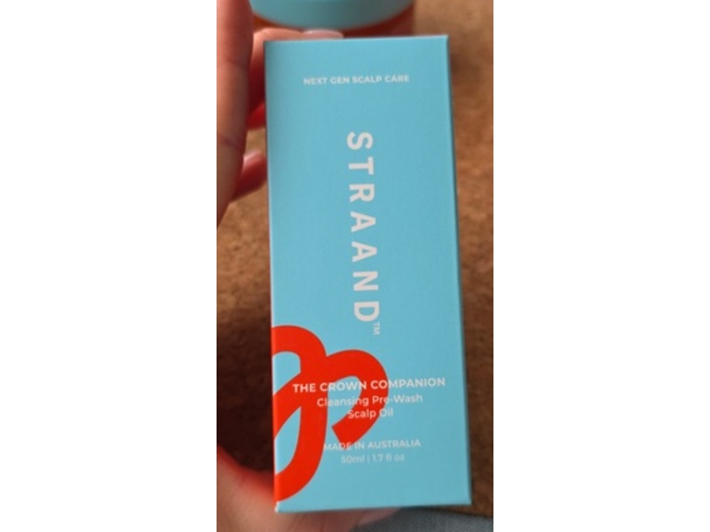 Straand The Crown Companion Cleansing Pre-Wash Scalp Oil, 1.7 fl oz/50 mL
