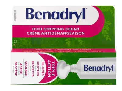 Benadryl Itch Stop Cream, 28 g