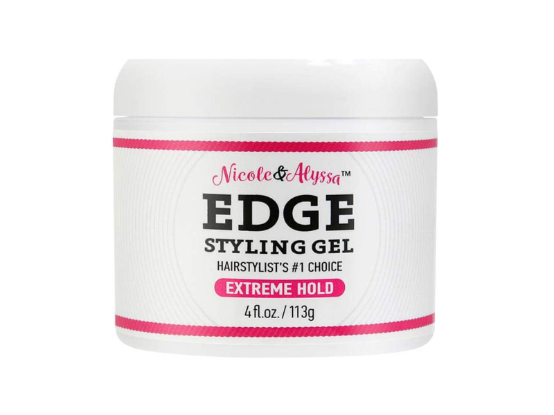 Nicole & Alyssa Edge Styling Gel, Extreme Hold, 4 fl oz/113 g