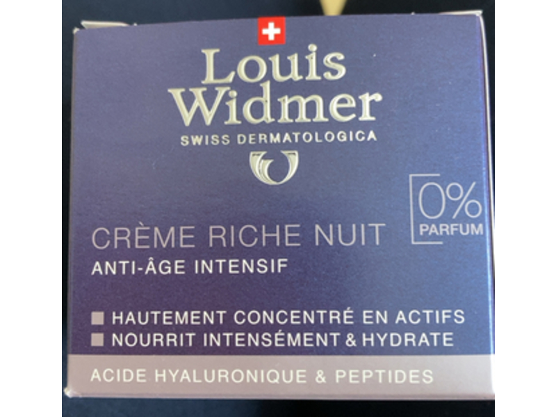 Louis Widmer Anti-Aging Night Cream, 50 mL