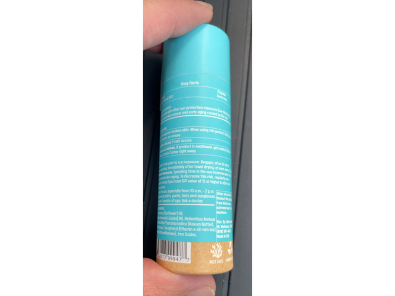 Little Hands Hawaii Tinted Mineral Sunscreen Stick, SPF 40+, 1 oz/28 g