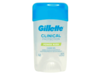 Gillette Clinical Protection Clear Gel Antiperspirants &Deodorant, Power Rush, 1.6 oz/45 g - thumbnail 1