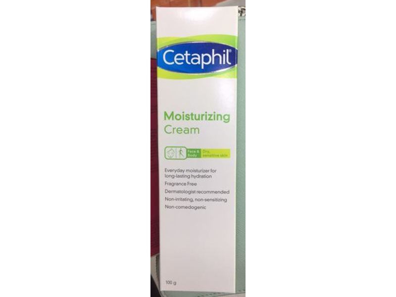 Cetaphil Moisturizing Cream, Fragrance Free, 100 g