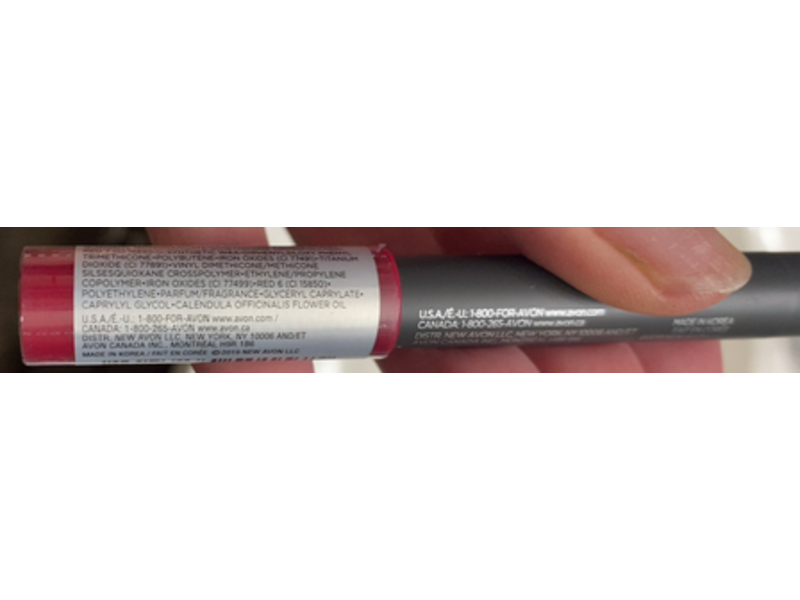 Avon Flat Velvet Lipstick, Classis Red, 0.05 oz/1.4 g