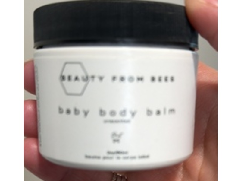 Beauty From Bees Baby Body Balm, Unscented, 2 oz/60 mL