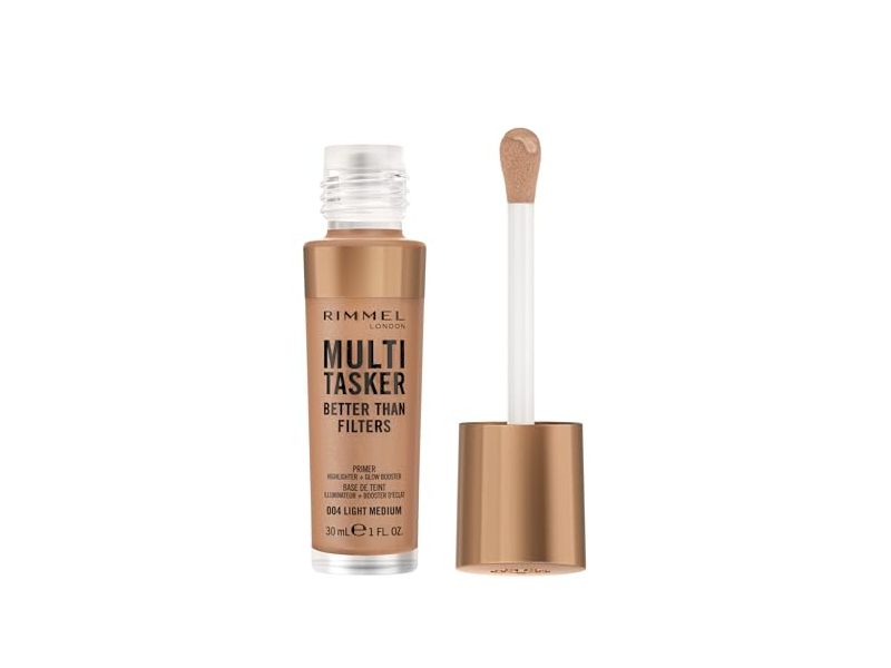 Rimmel Multi-Tasker Better Than Filters Primer, 004 Light Medium, 1 fl oz/30 mL
