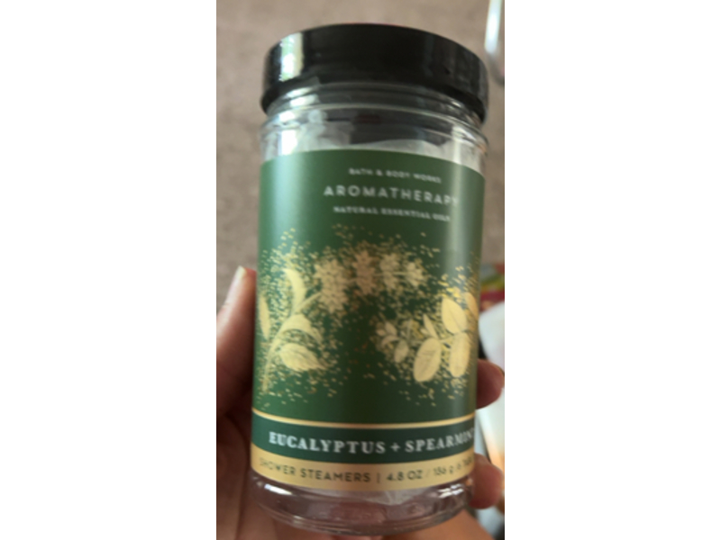 Bath & Body Works Shower Steamers, Eucalyptus Spearmint, 4.8 oz/136 g, 6 Count