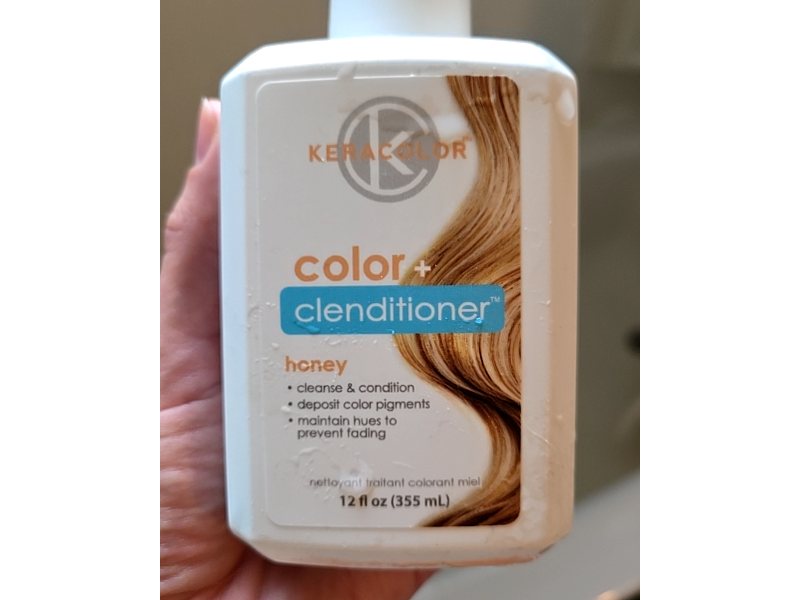 Kerachroma Color + Clenditioner, Honey, 12 fl oz/355 mL