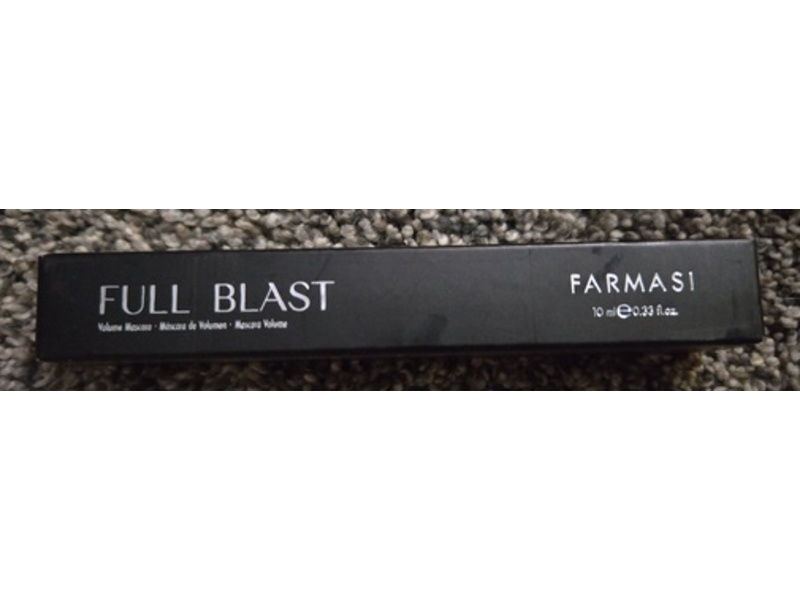 Farmasi Full Blast Mascara, Black, 0.33 fl oz/10 mL