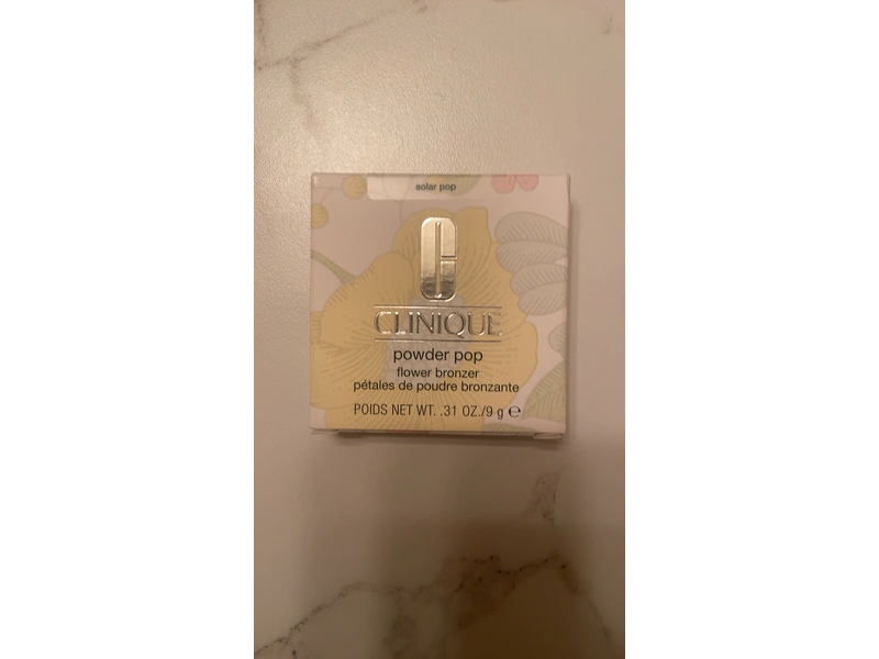 Clinique Powder Pop Flower Bronzer Highlighter, Solar Pop, 0.31 oz/9 g