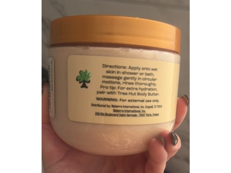 Tree Hut Daily Moisturizing Body Scrub, Frosted Sugar Cookie, 15 oz/425 g