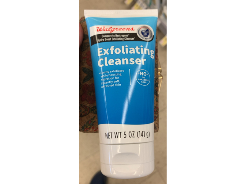 Walgreens Exfoliating Cleanser, 5 oz/141 g