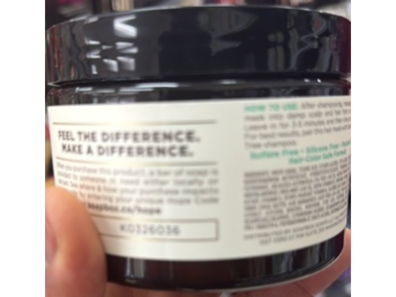 Soapbox Soothing Hydration Hair Mask, Tea Tree, 12 fl oz/354 mL