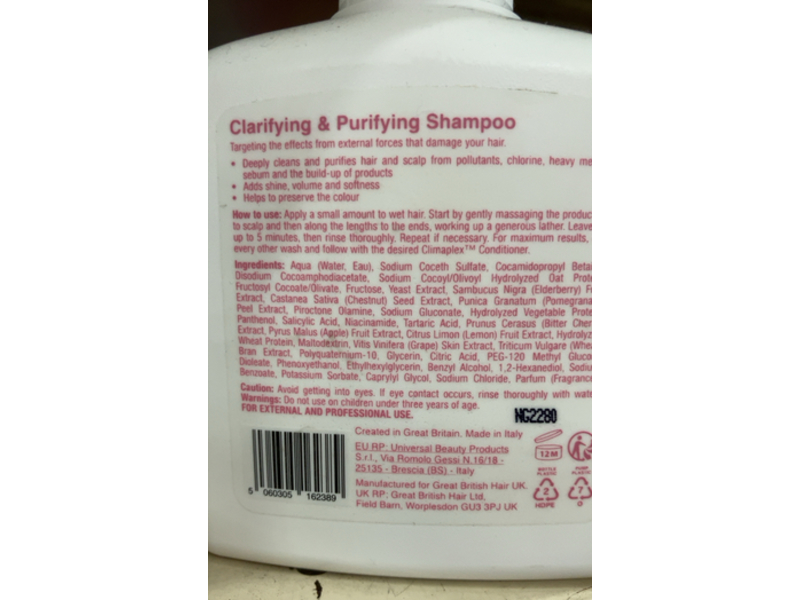 Climaplex Clarifying & Purifying Shampoo, 8.45 fl oz/250 mL