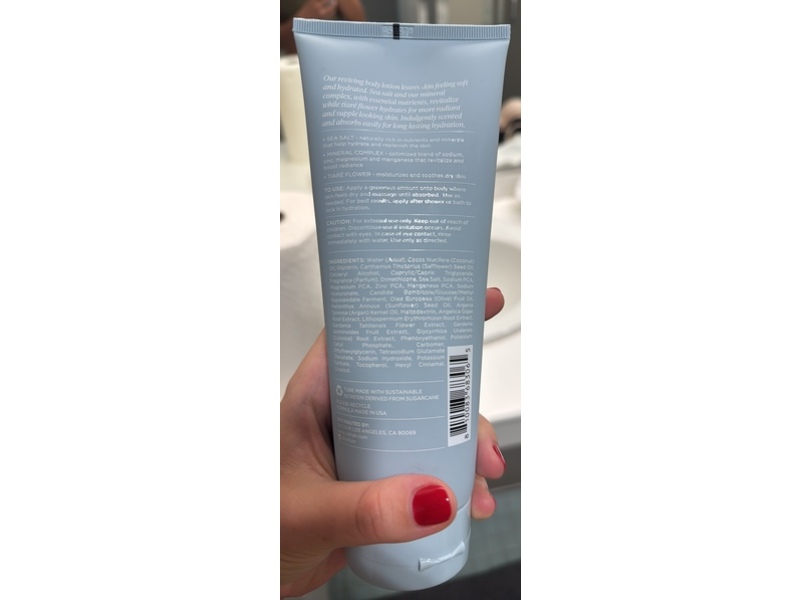 Saltair Reviving Body Lotion, Seascape, 10 fl oz/295 mL, Pack Of 2